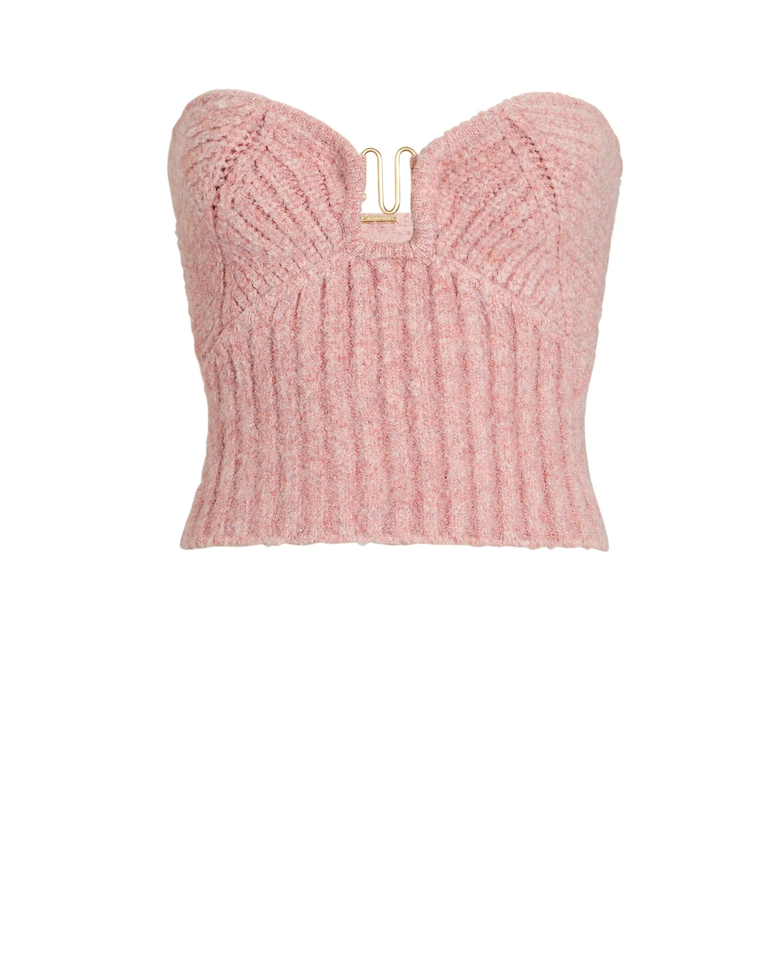 Ellison Rib Knit Crop Top | INTERMIX