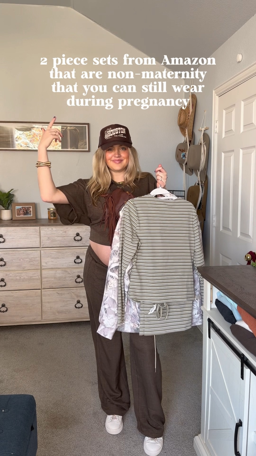 Cozy two piece sets. Comfortable. Traveling outfits. Airport outfits. Cute pregnancy outfits. Maternity fashion  

#LTKBump #LTKFindsUnder100 #LTKTravel