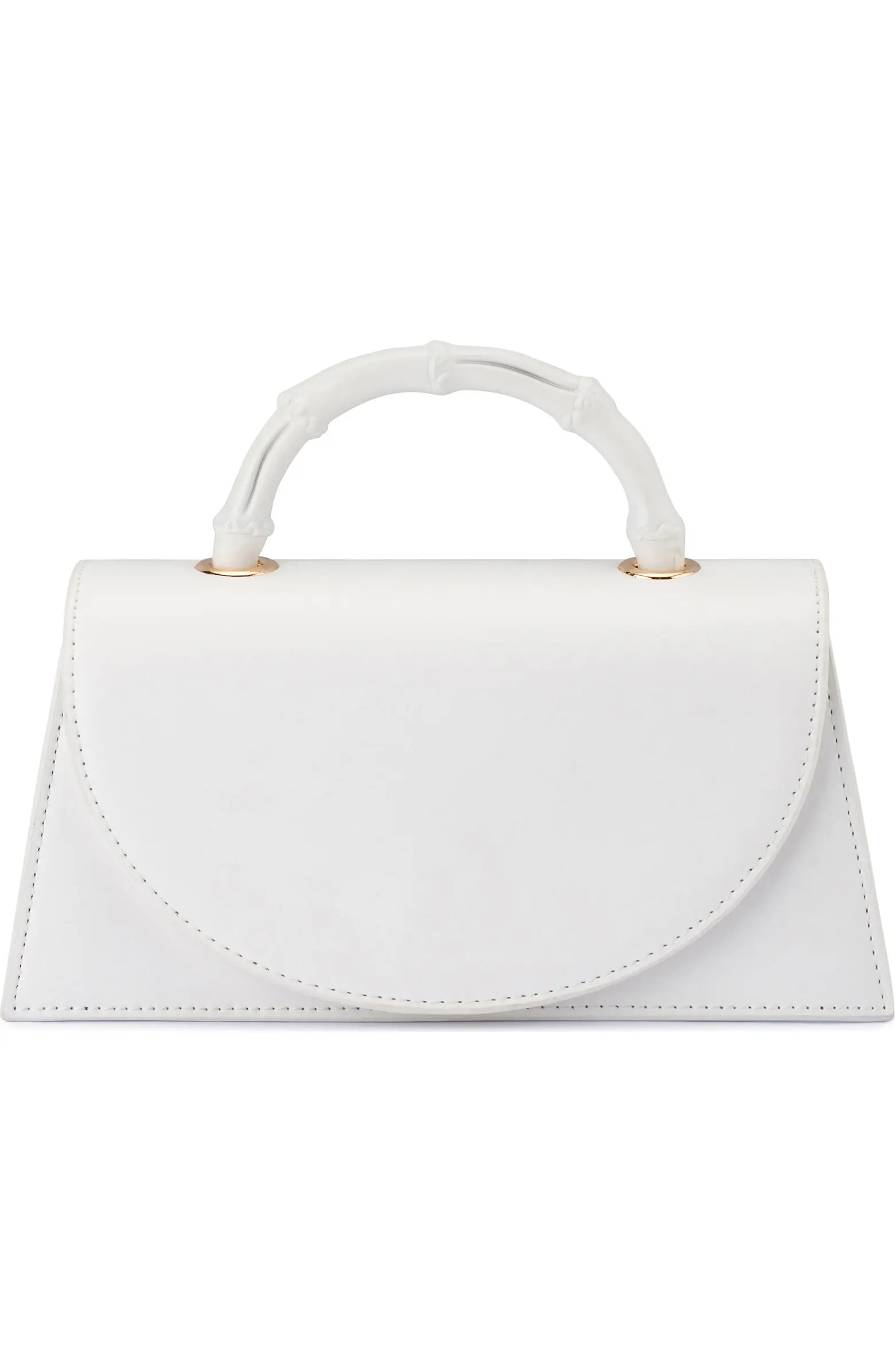 Olga Berg Phoebe Faux Leather Top Handle Bag | Nordstrom | Nordstrom