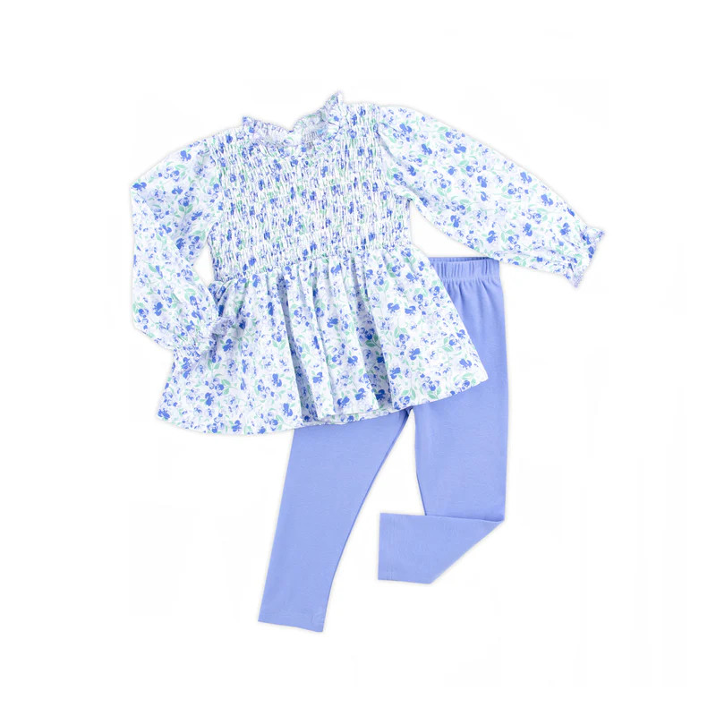 Duke Garden Blue Ariella Legging Set | Classic Whimsy