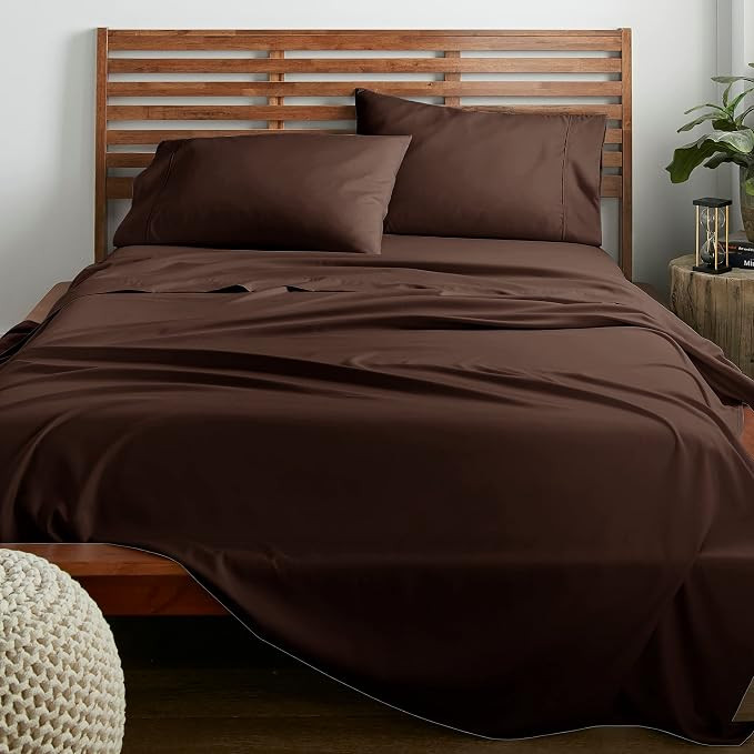 American Home Collection Juego de sábanas de lujo de 3 piezas con bolsillo profundo, microfibra ... | Amazon (US)