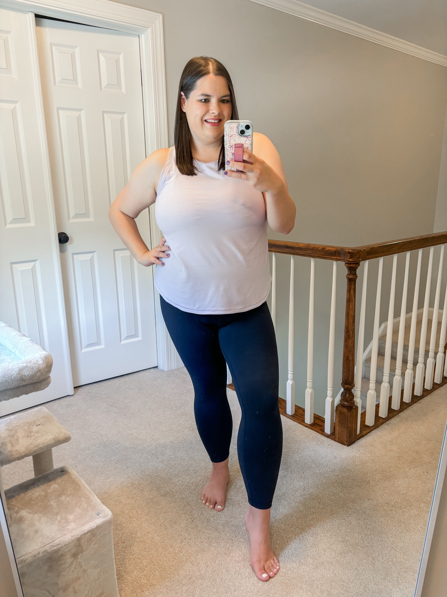 New to me brand Calia tank is perfection wearing size XL. 

Leggings size 16 (runs true to size) 



#LTKFindsUnder50 #LTKMidsize #LTKActive