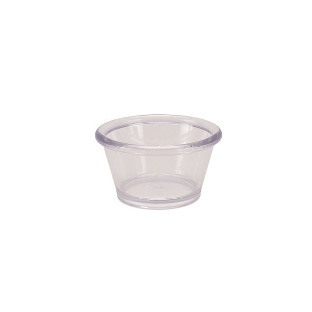 Mainstays 3-Ounce Round Plastic Condiment Cup, Clear | Walmart (US)