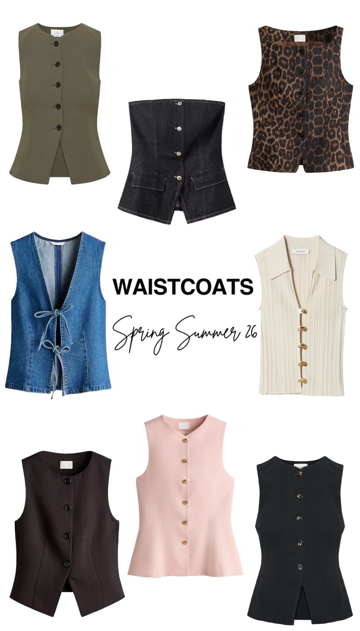 Waistcoat SS26 ✨

#spring #summer #waistcoat 

#LTKspring #LTKsummer #LTKstyletip