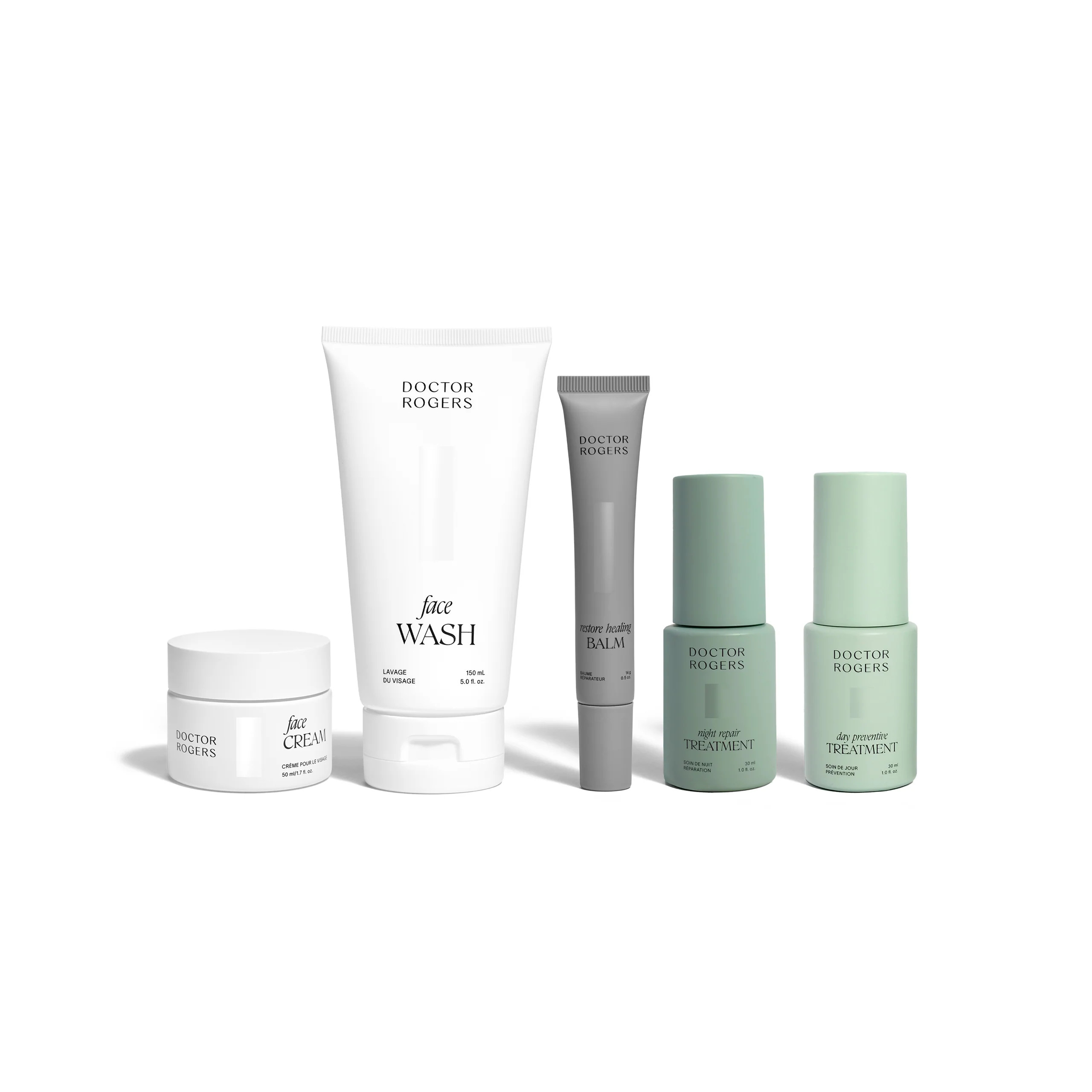 Doctor Rogers Day to Night Set | Dermatologist Formulated Skincare For Men & Women | Doctor Rogers