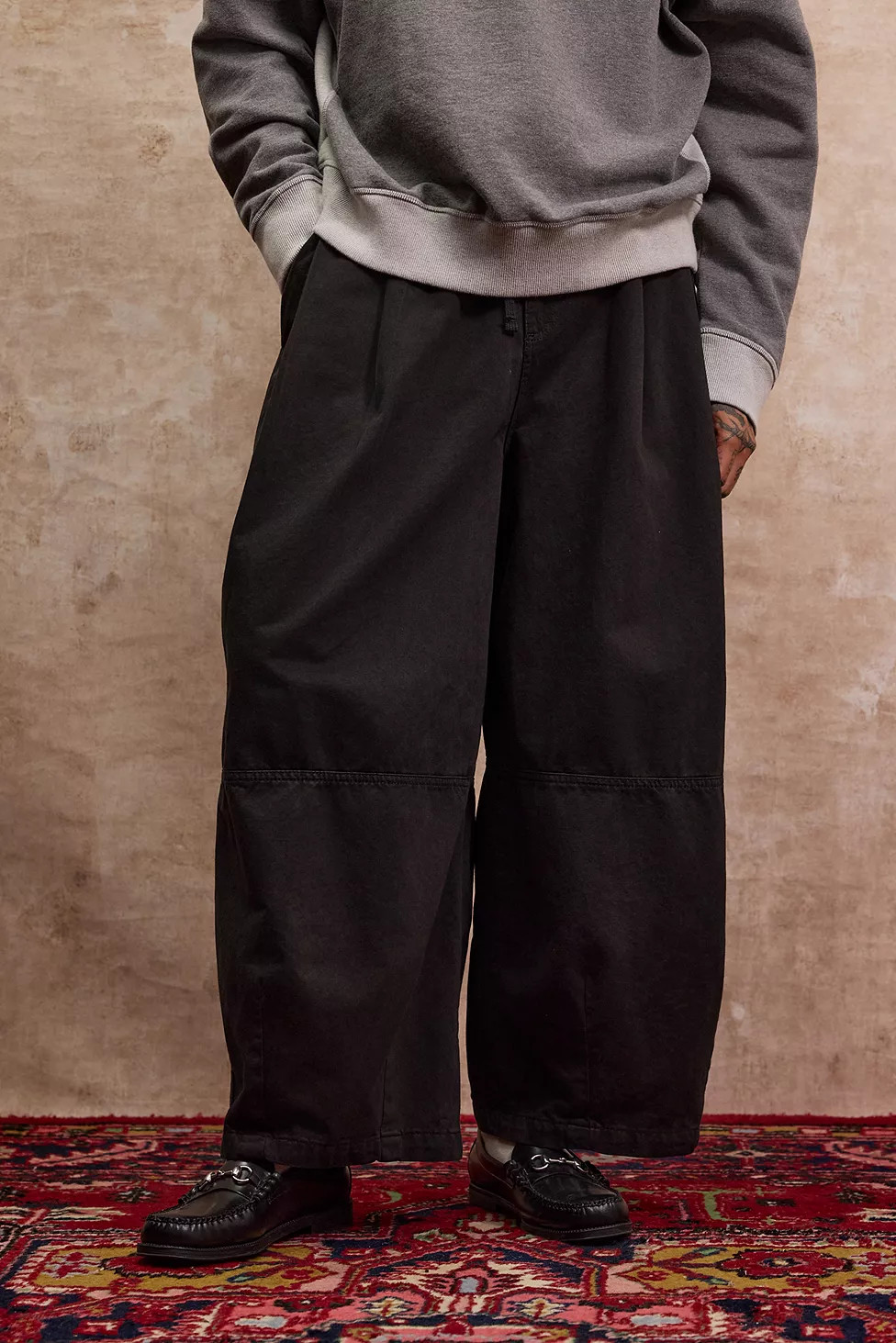 Loom Black Malachi Trousers | Urban Outfitters UK