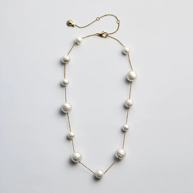 Blair Pearl Necklace - Pearl | BaubleBar