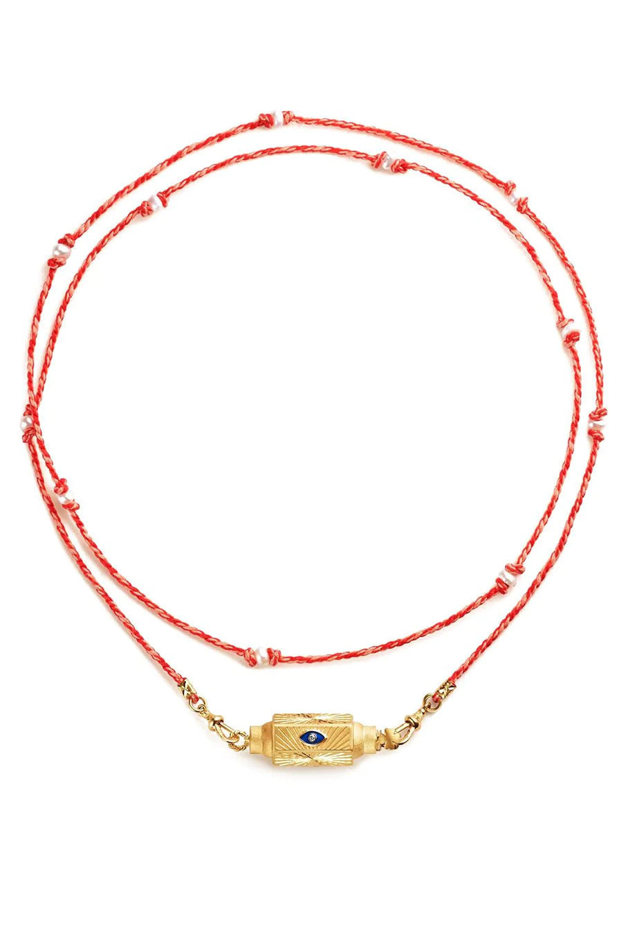 Evil Eye Gold Locket Necklace | Marissa Collections