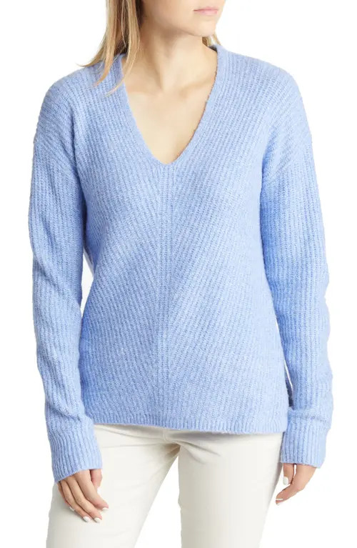 Directional V-Neck Sweater | Nordstrom