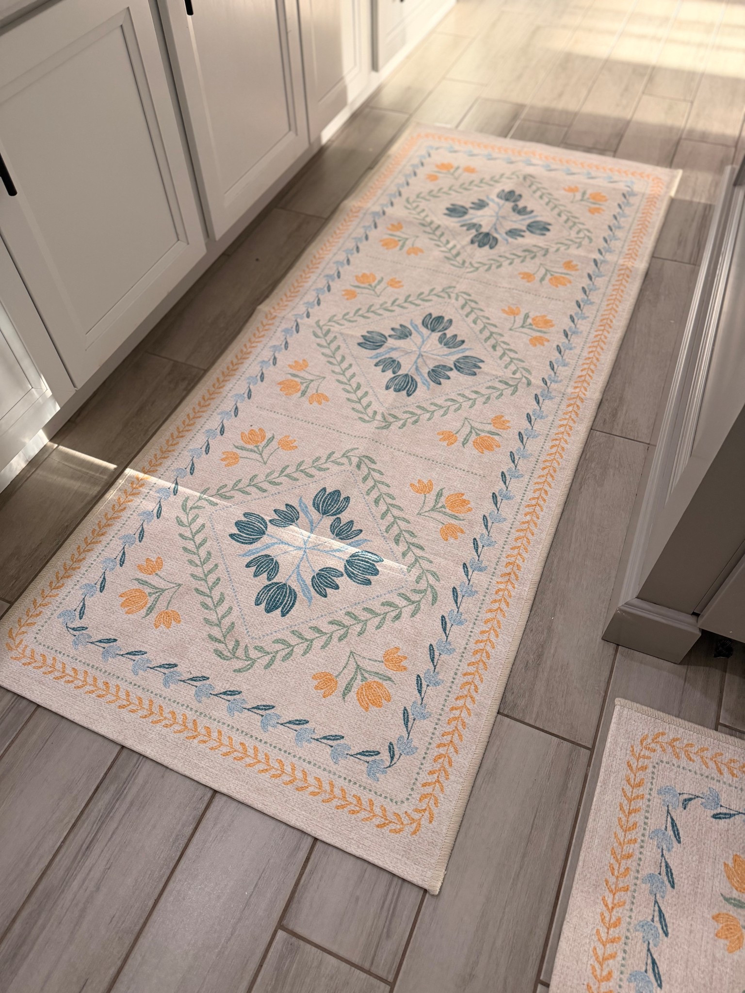 Loving these new spring colored runners from Walmart! They are also washable! 

#ltkhome #walmartfinds #walmarthome #kitchenrunner #cozyhome #neutralhome #farmhousestyle #homeinspo #ltkunder50 #momlifehome


#LTKHome