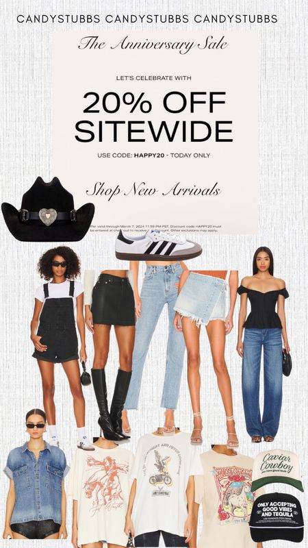 Site wide sale. 20% off revolve. Outfit ideas. Overalls. Denim. Shorts. Shirt. Adidas sambas. Trucker hat. Cowboy hat. Rodeo outfits. Spring summer looks 

#LTKsalealert #LTKfindsunder100 #LTKSpringSale