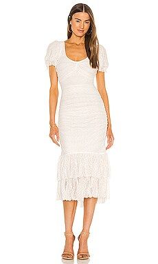 Cinq a Sept Nora Dress in Ivory from Revolve.com | Revolve Clothing (Global)