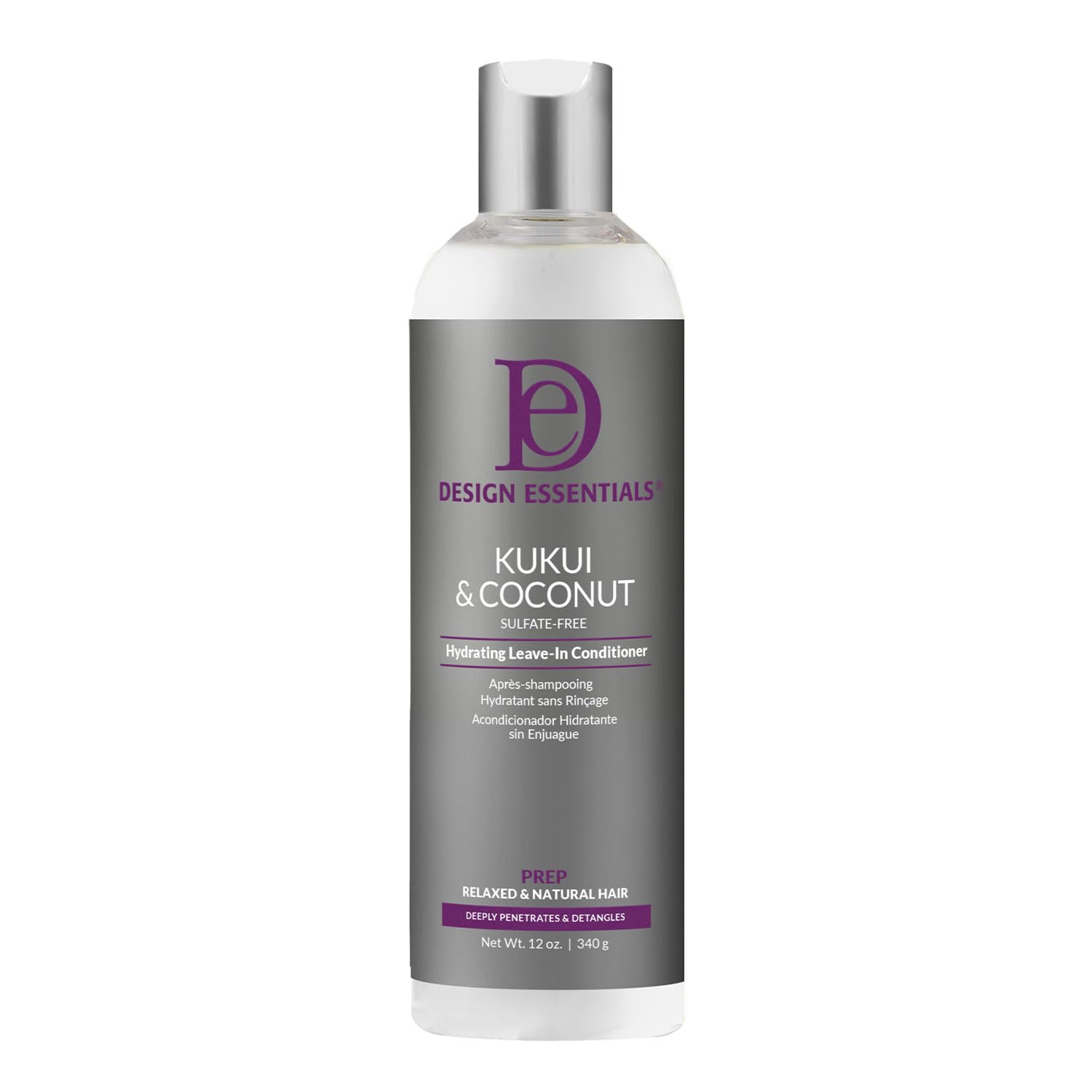 Design Essentials Natural Kukui & Coconut Hydrating Leave-In Conditioner For Relaxed And Natural ... | Amazon (US)