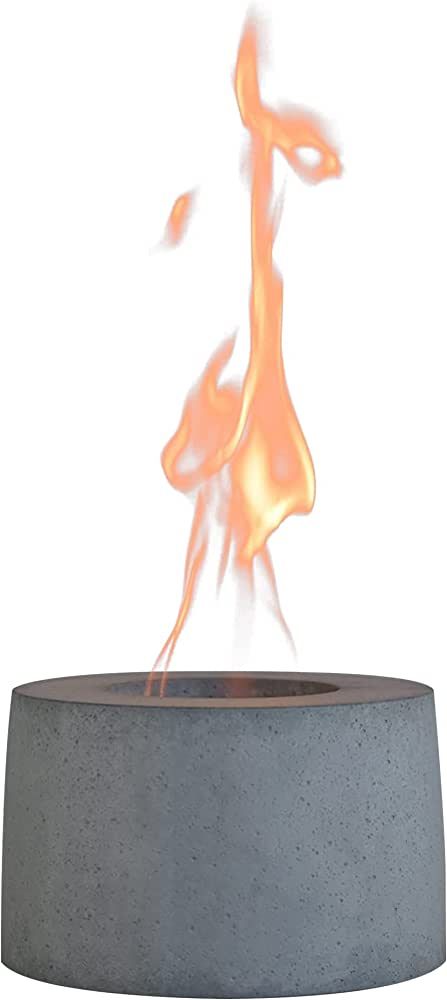 colsen Tabletop Ethanol Fireplace Indoor Outdoor Fire Pit Portable Fire Concrete Bowl Pot Firepla... | Amazon (US)