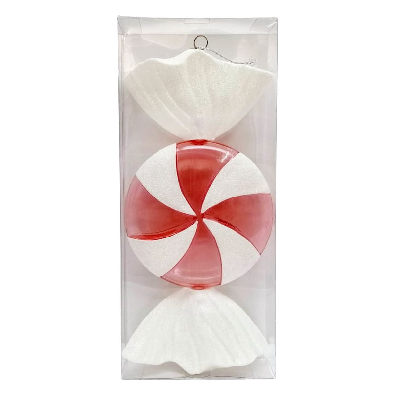 Mrs. Claus' Bakery Red & White Candy Ornament | At Home