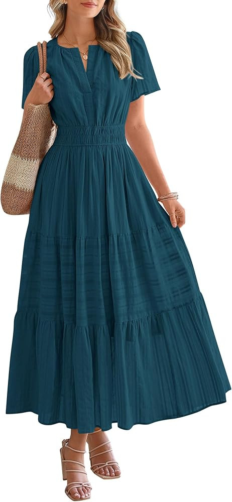 BTFBM Womens Summer 2026 Casual Maxi Dresses | Amazon (US)