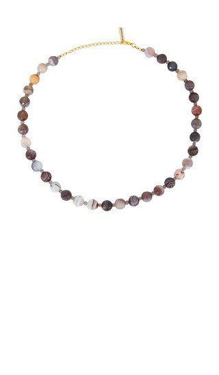 Jennifer Behr Alexandra Necklace in Brown. | Revolve Clothing (Global)