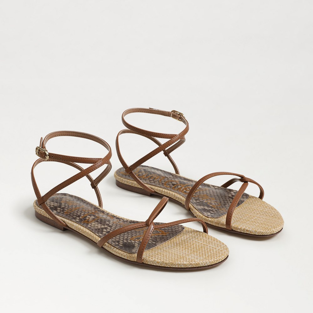 Ellina Strappy Flat Sandal | Sam Edelman