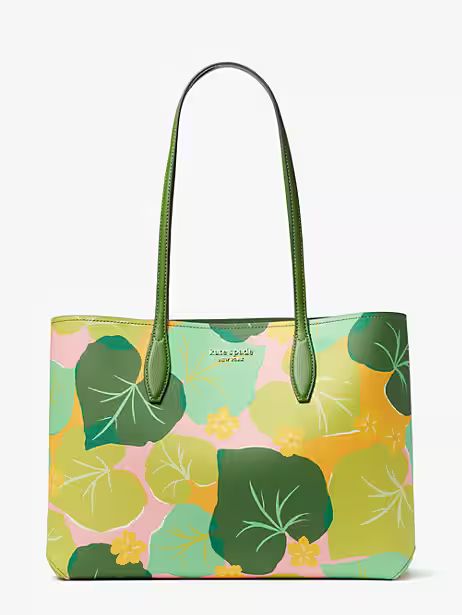 all day cucumber floral large tote | Kate Spade (US)