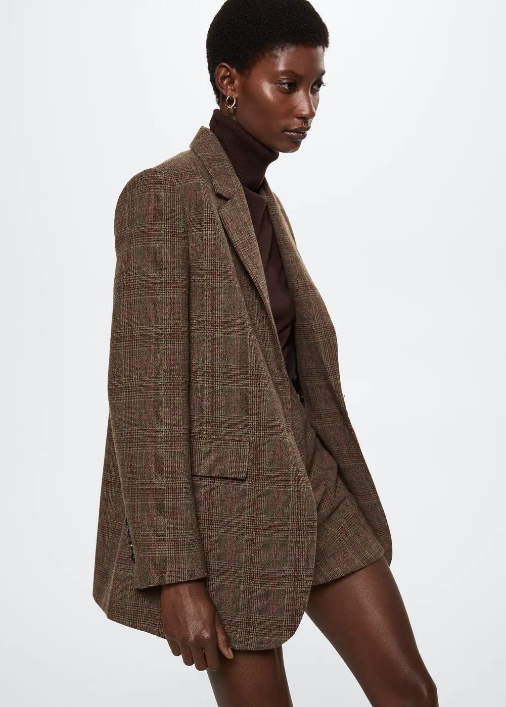 Check suit blazer | MANGO (US)