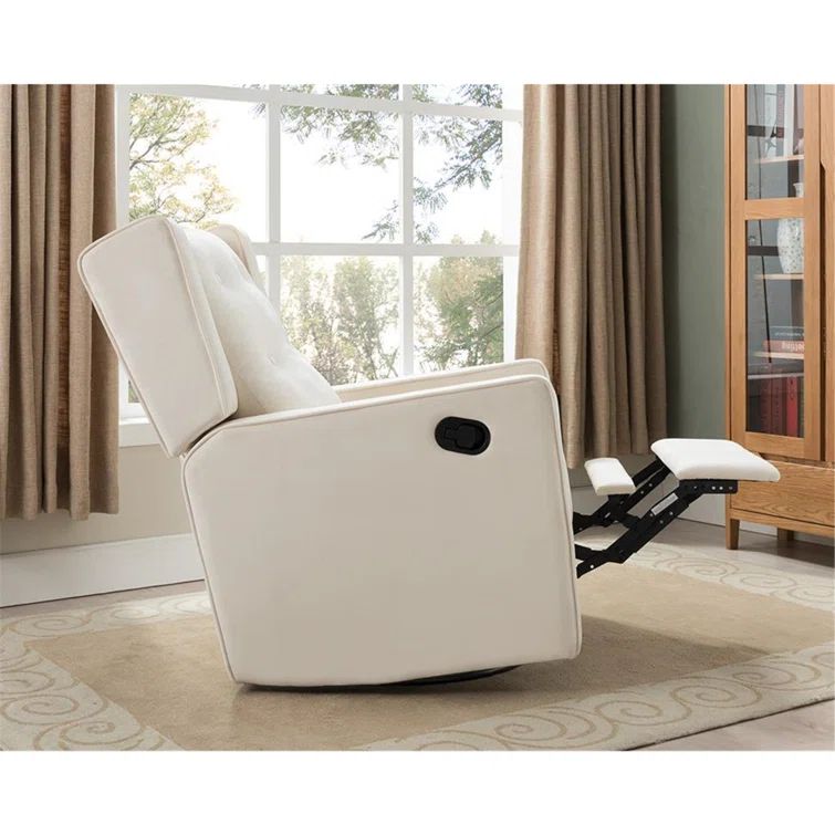 Parkhur Microfiber Rocking Swivel Reclining Glider Chair for Living Room | Wayfair North America