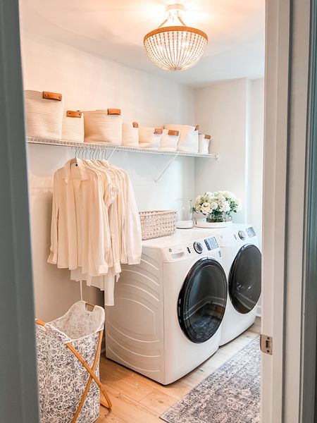 Love this cute light for our laundry room, found on @amazon! 

#LTKhome