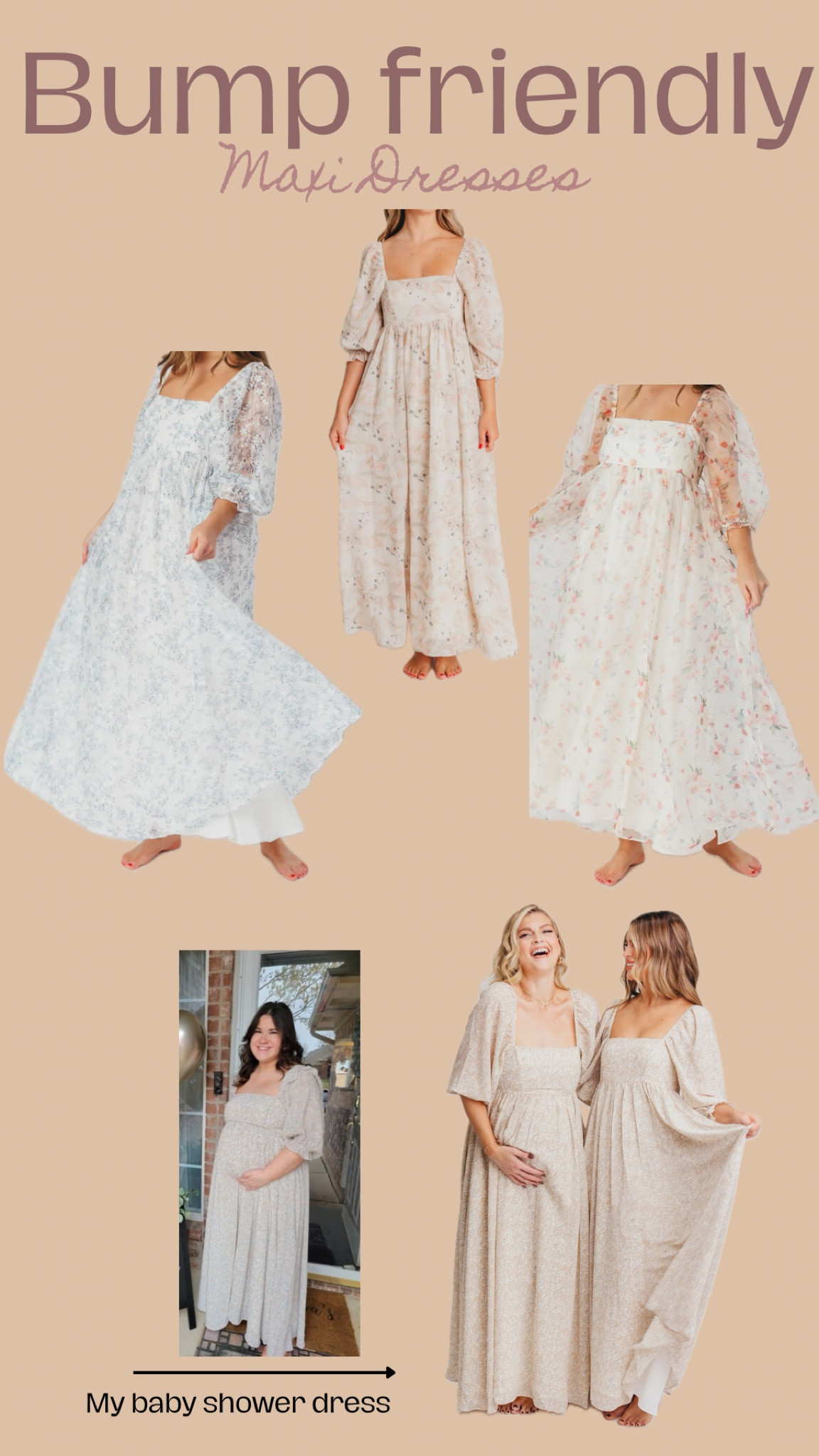 Maternity dresses 💗🩵

#LTKStyleTip #LTKBeauty #LTKPlusSize