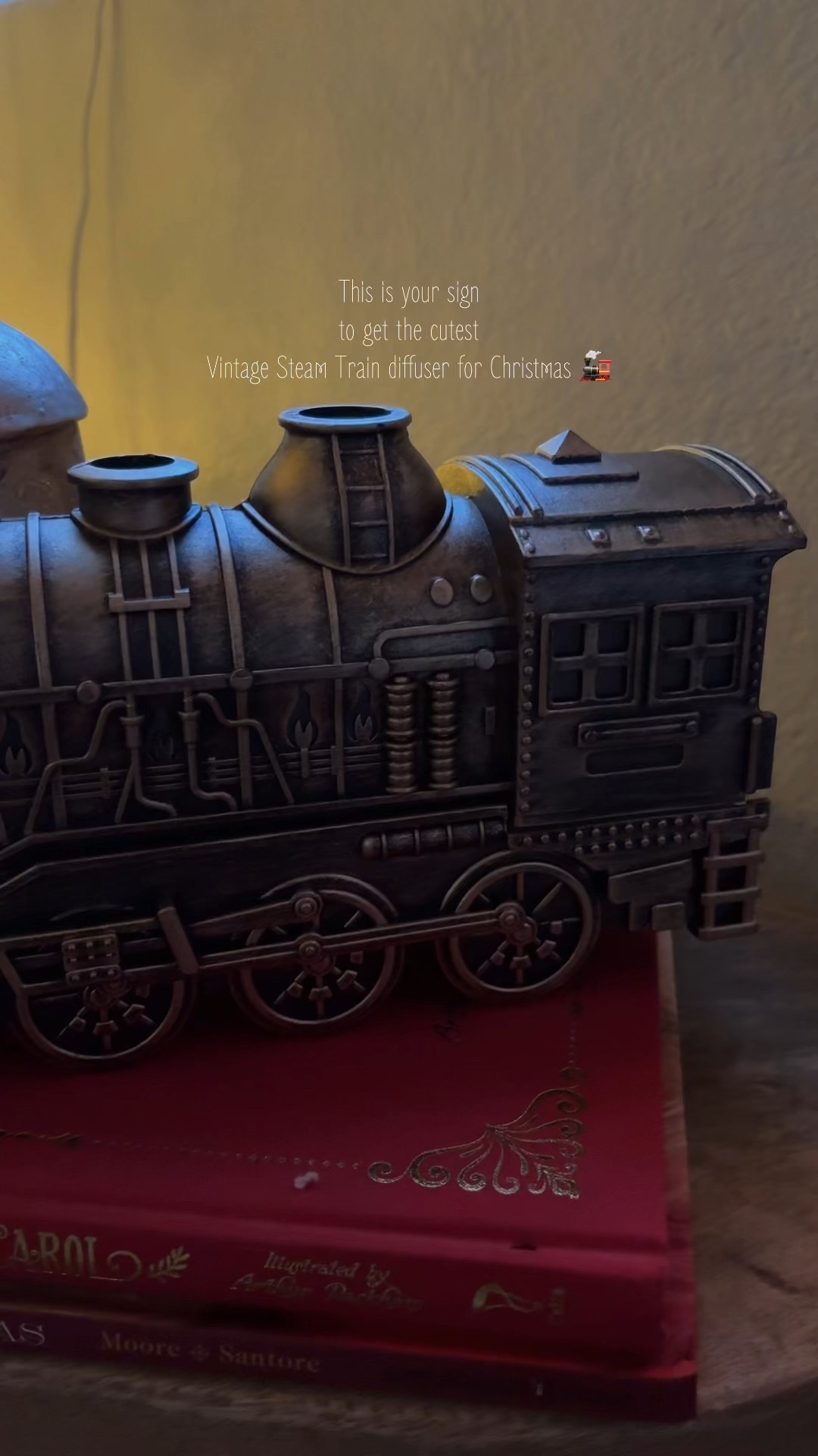 Vintage train diffuserr

#LTKHome #LTKHoliday #LTKSeasonal