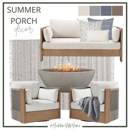 Outdoor furniture, outdoor rug, outdoor sofa, home decor, summer patio decor, porch decor #outdoor #porch #patio

#LTKfamily #LTKSeasonal