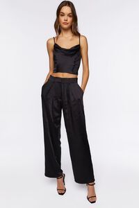 Satin Straight-Leg Trousers | Forever 21 | Forever 21 (US)