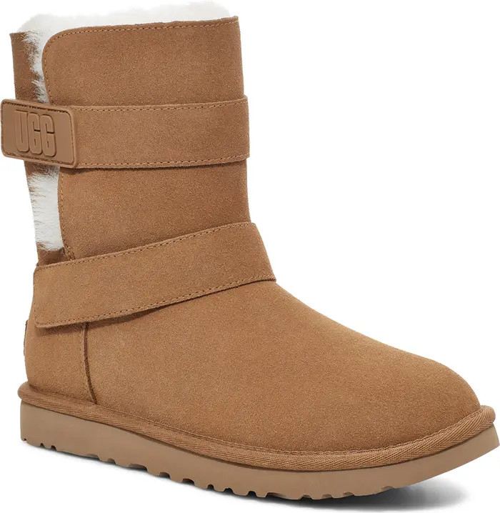 UGG® Bailey Graphic Logo Strap Boot (Women) | Nordstromrack | Nordstrom Rack