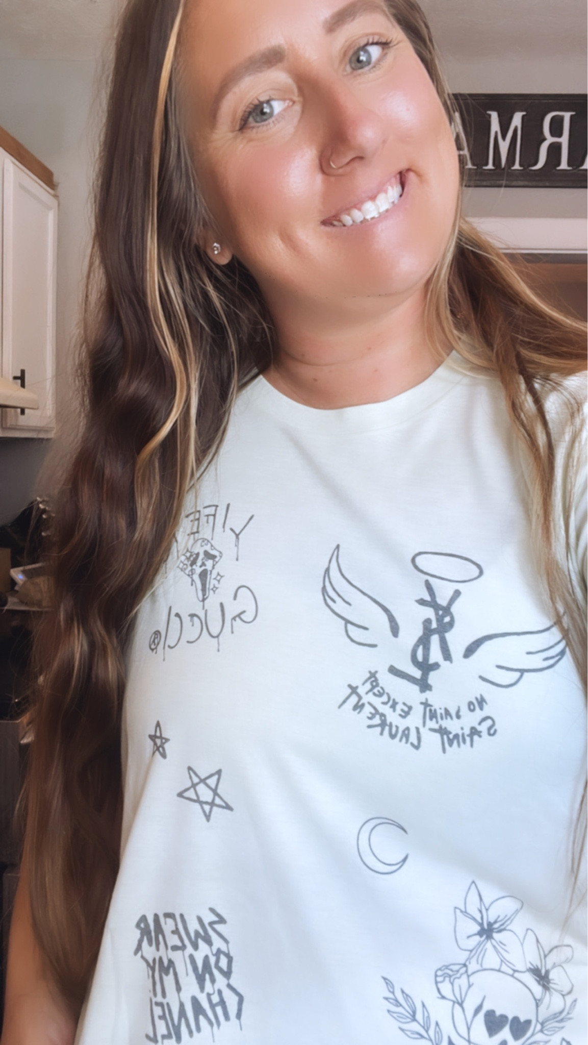 Lux tees! Code: FARMHOUSEDECORM for savings! 
#momstyle #luxtee #luxdesigns

#LTKfit #LTKstyletip #LTKunder50