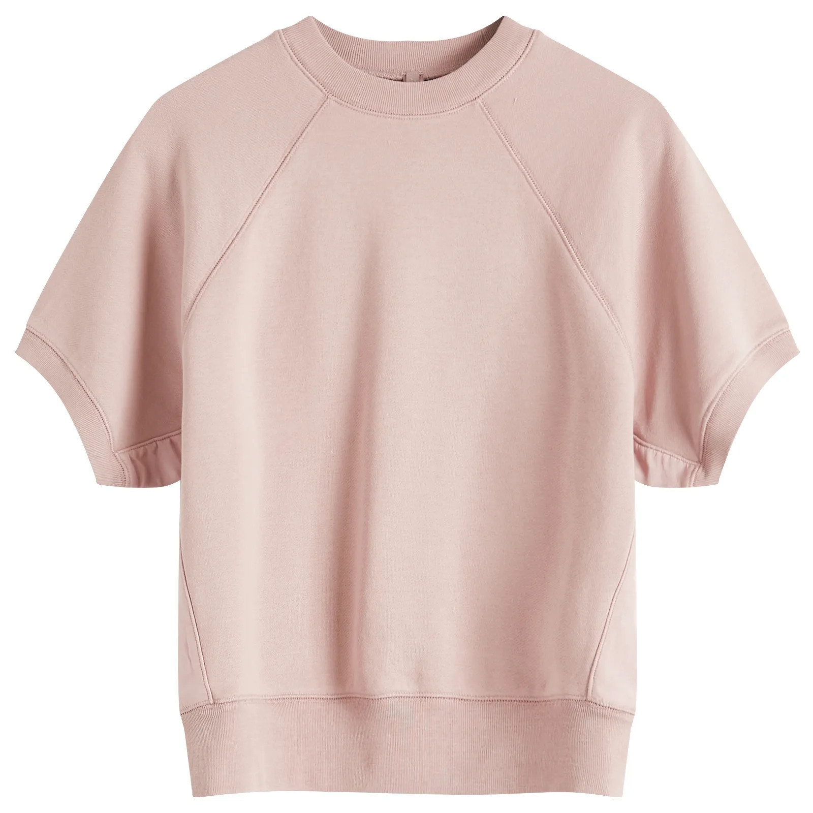 SKIMS Women's Raglan Short Sleeve Sweatshirt in Fawn, Size X-Small | END. Clothing | END. Clothing