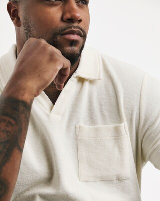 Towelling Shirt | Jacamo