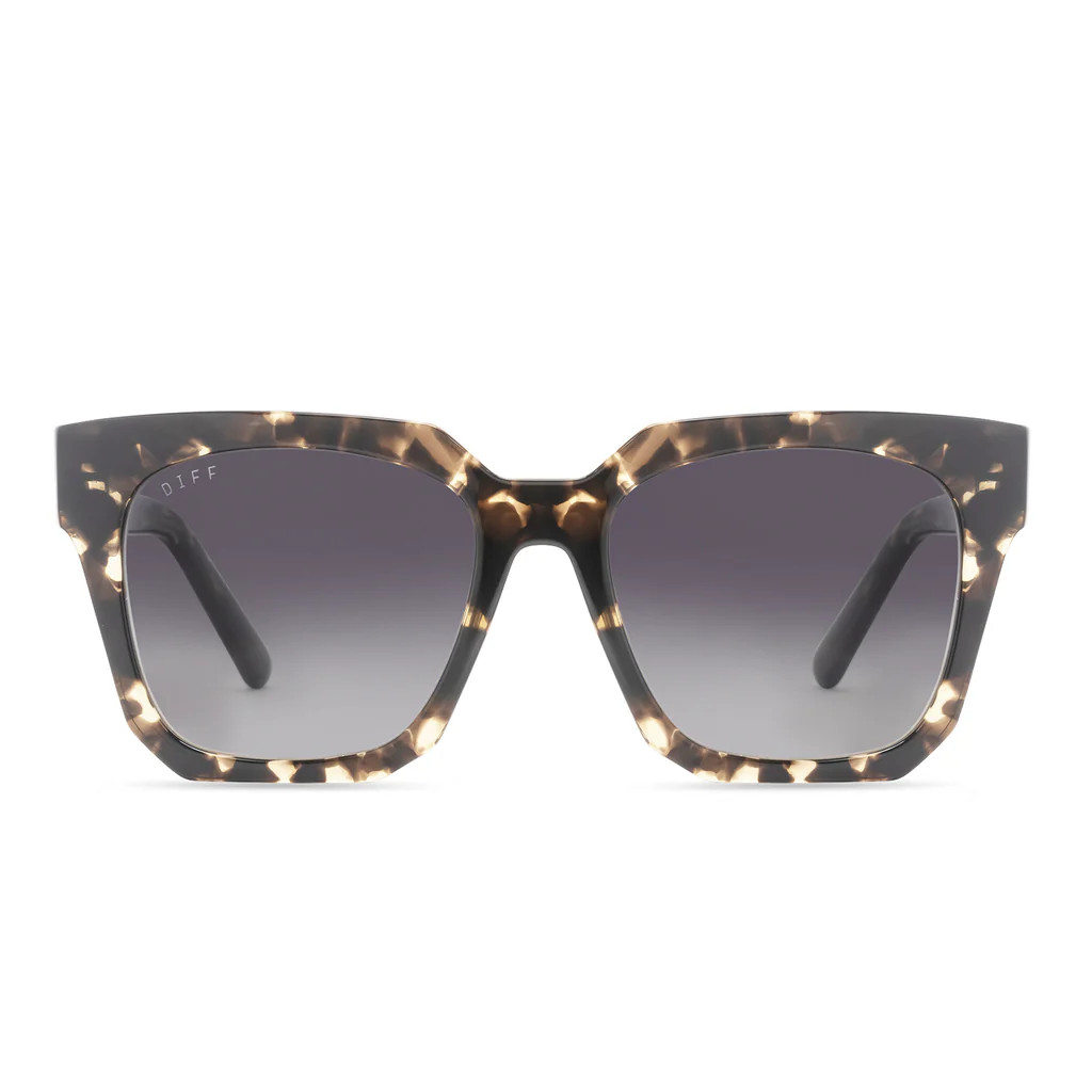 JESSIE JAMES DECKER - JESSIE + ESPRESSO TORTOISE + GREY GRADIENT + POLARIZED SUNGLASSES | DIFF Eyewear