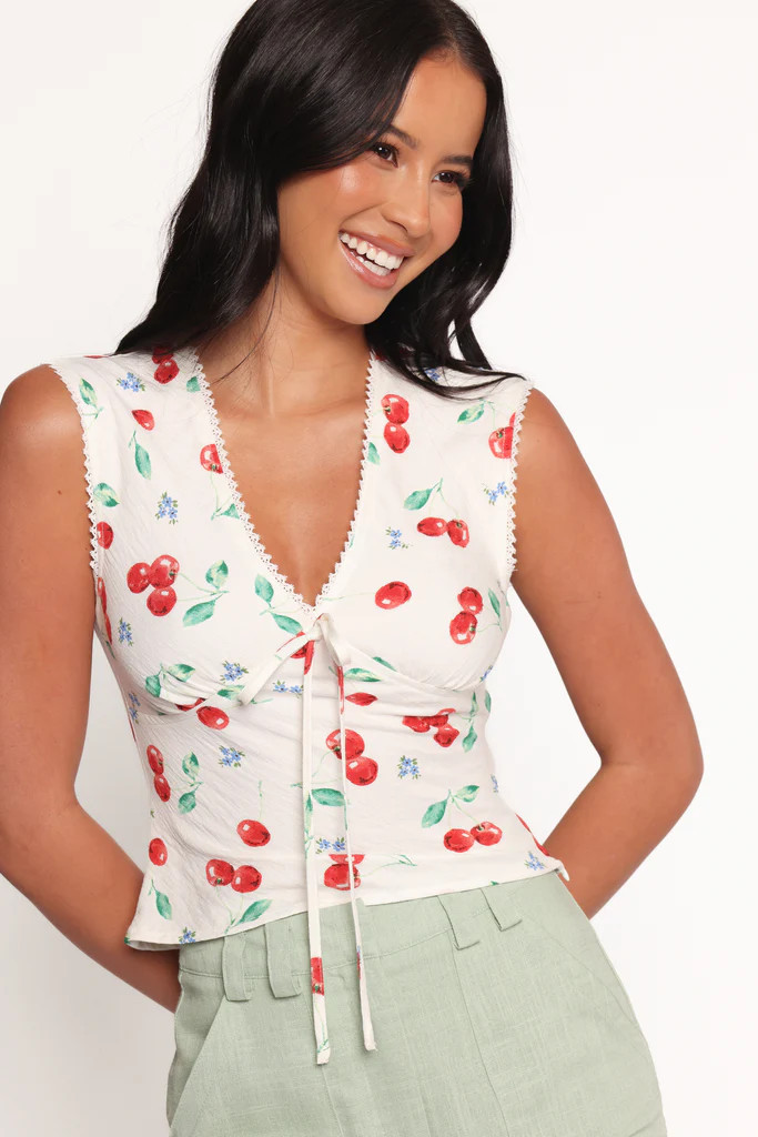 Morgan Top - Starlight Cherry | Petal & Pup (US)