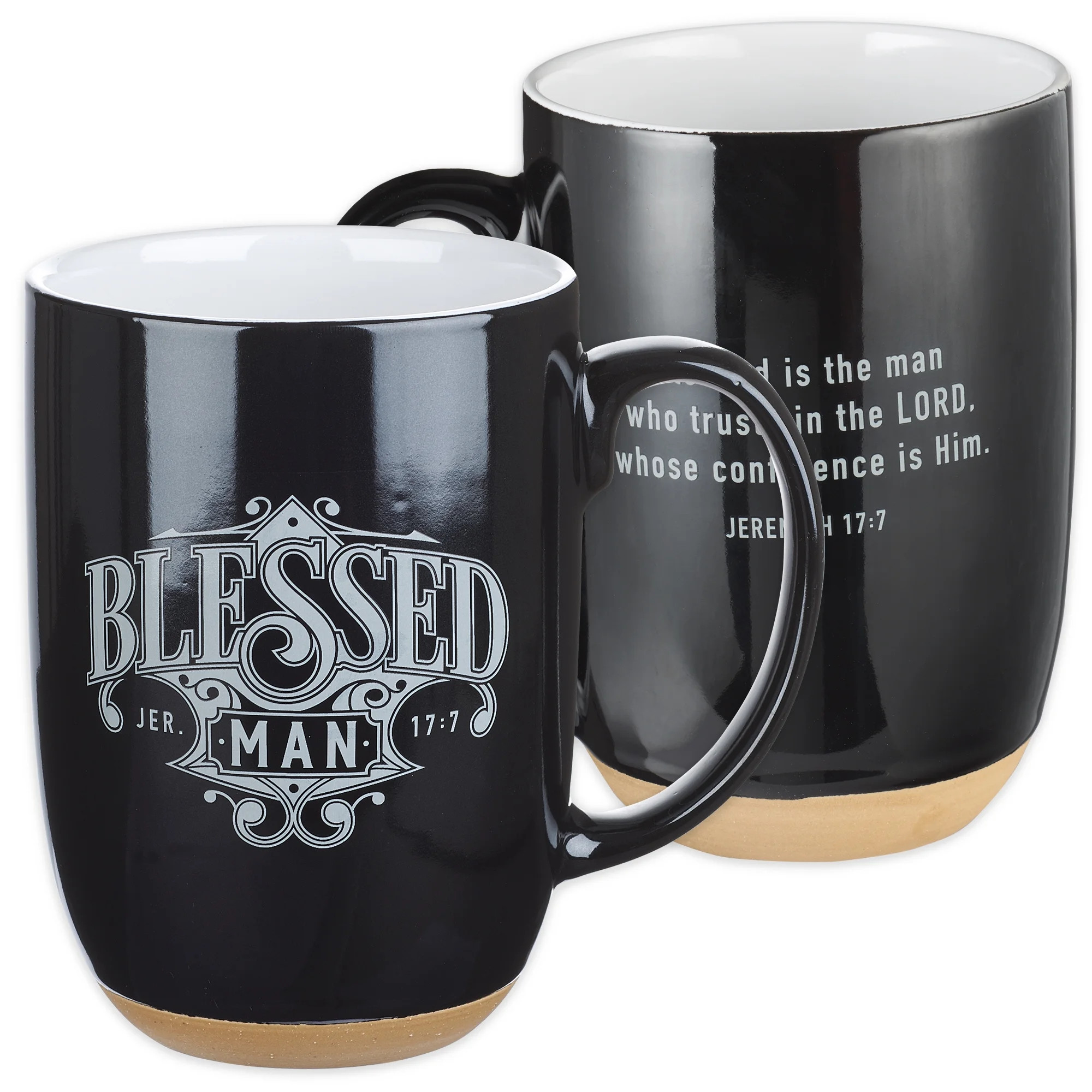 Christian Art Gifts Coffee Mug A Blessed Man Jeremiah 17:7 Scripture, 15oz, Black | Walmart (US)