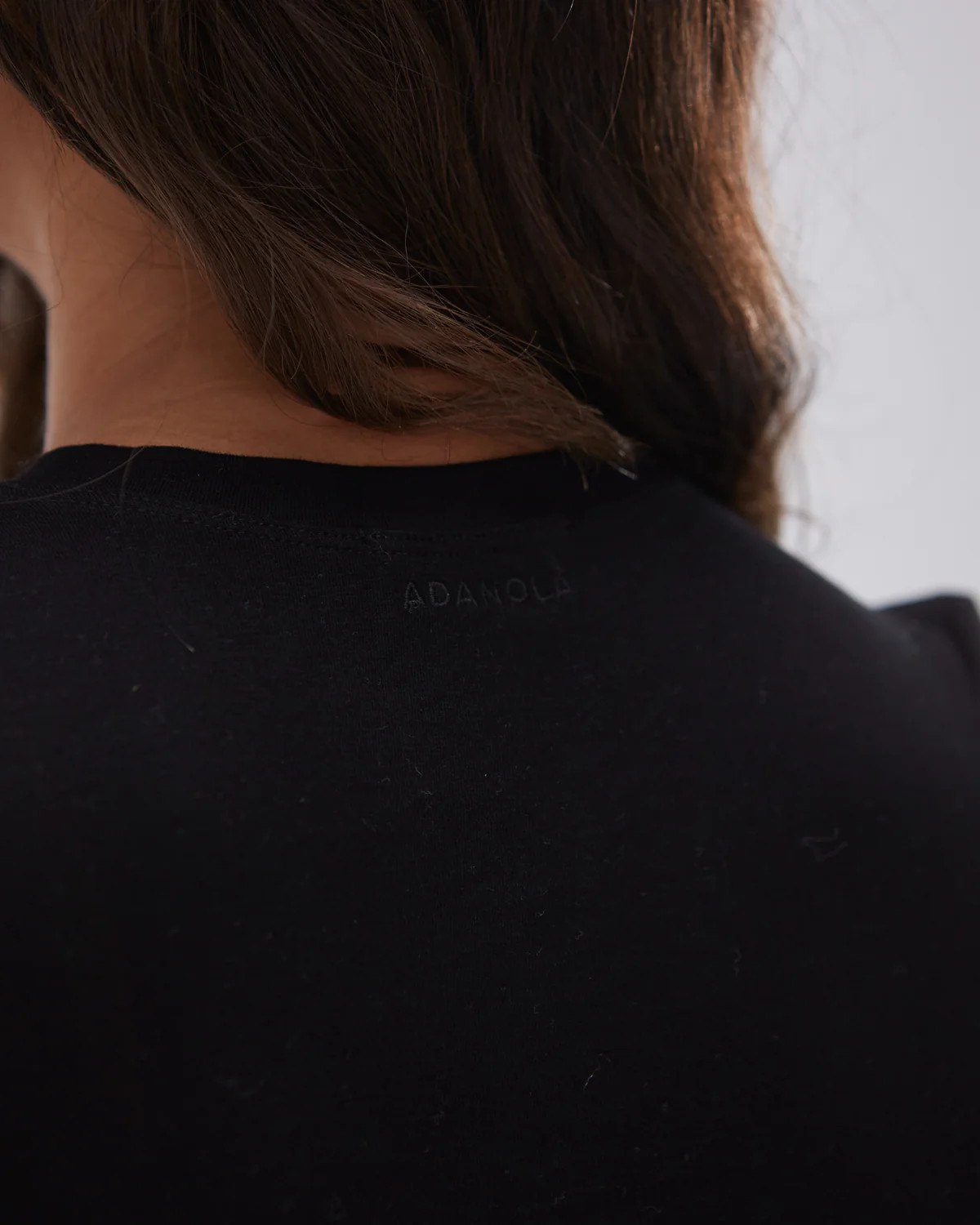 Short Sleeve Top - Black | Adanola UK