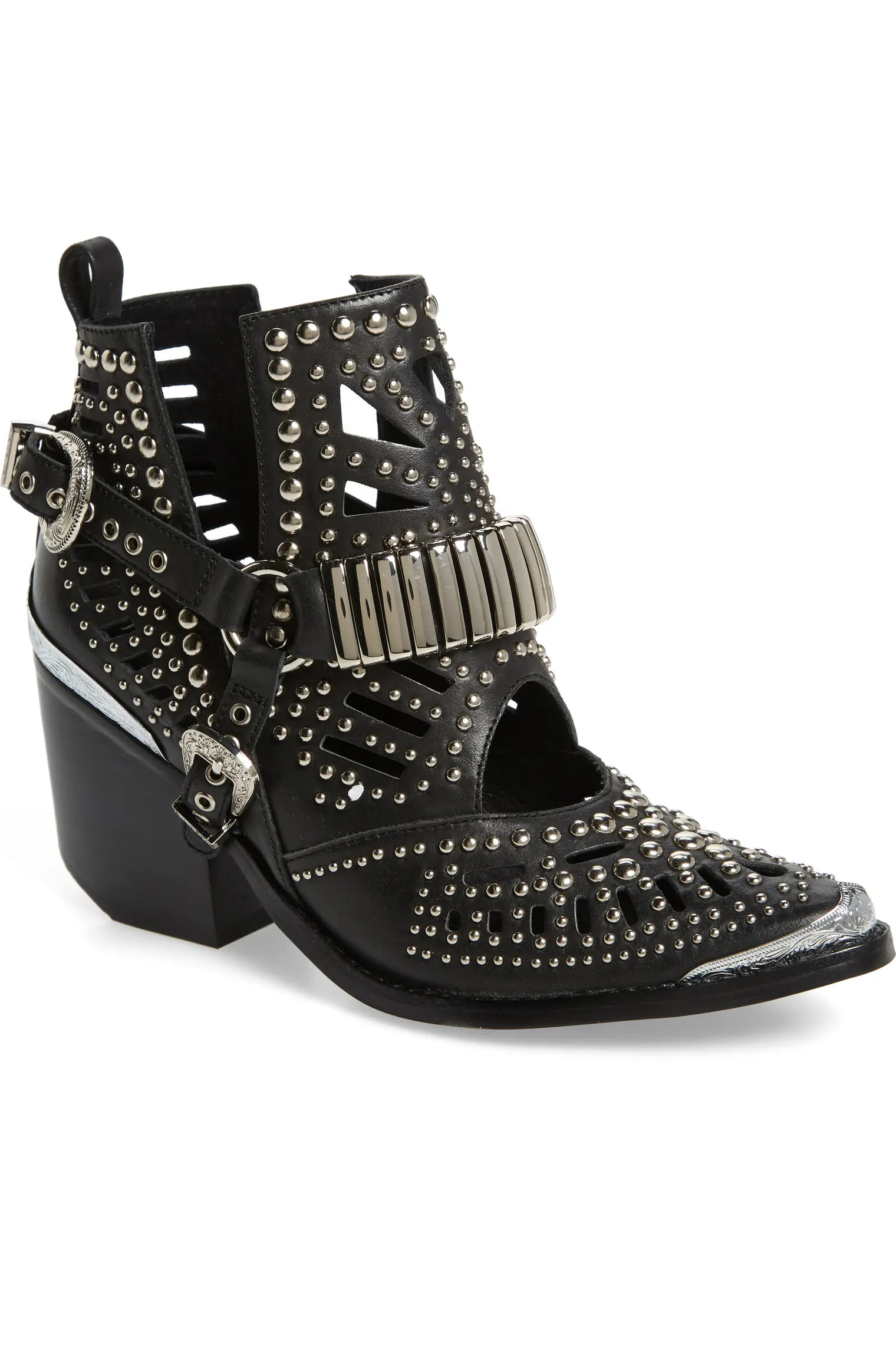 Wylie Studded Western Bootie | Nordstrom