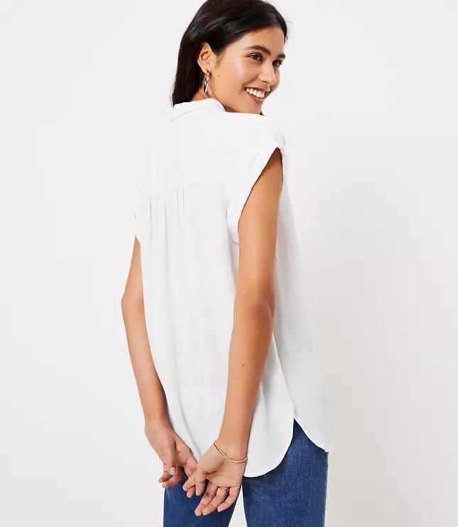 Dolman Henley Shirt | LOFT
