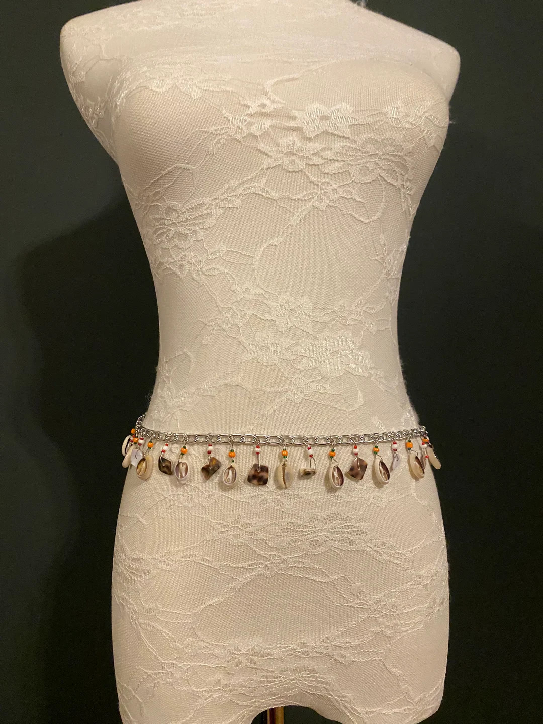 X-long Shell Chain Belt, Chain a Belt, Shells, Beachwear, Beach Accessory, Holiday, Gift, Festiva... | Etsy (US)