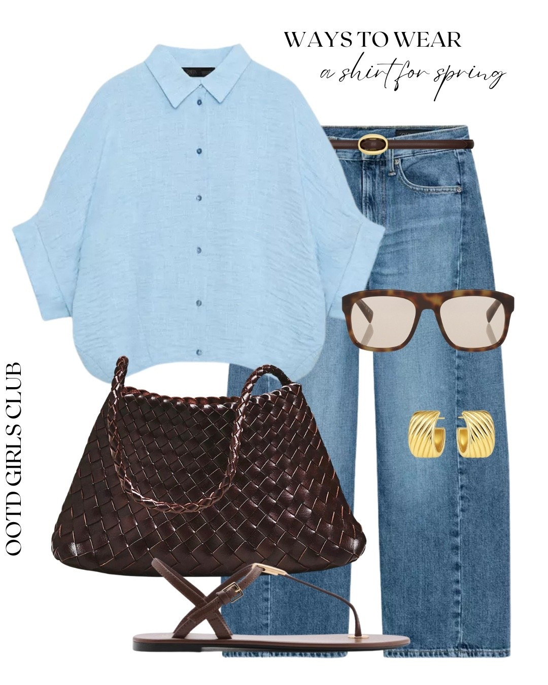 How to wear a shirt for spring summer outfits 

#LTKspring #LTKsummer #LTKuk