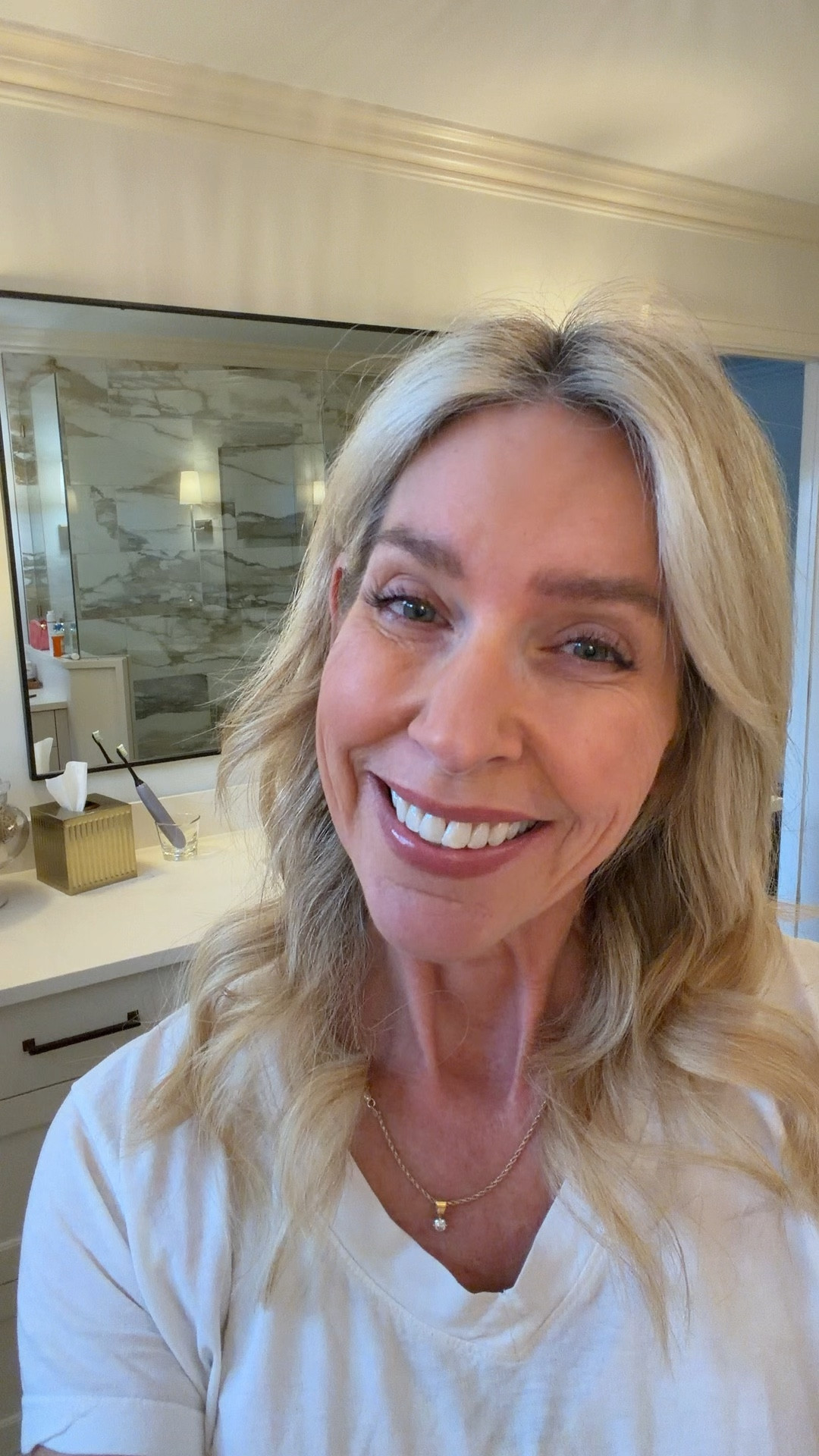 Make up I use at age 54! I keep it light and moisturizing to keep my skin as glowy as possible. Only takes 5 minutes !

#LTKFindsUnder50 #LTKOver40 #LTKmorningroutine