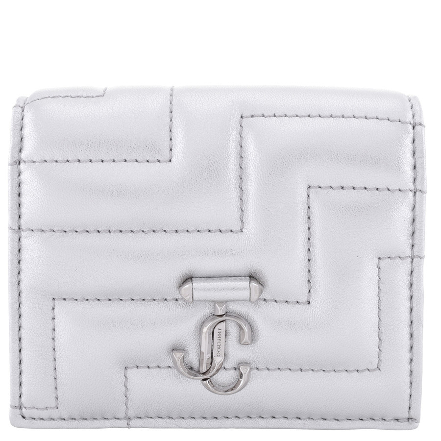 Jimmy Choo Hanne JC Emblem Leather Wallet | Jomashop.com & JomaDeals.com