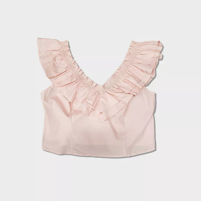 Women's Sleeveless Ruffle Top - Wild Fable™ (Regular & Plus) | Target