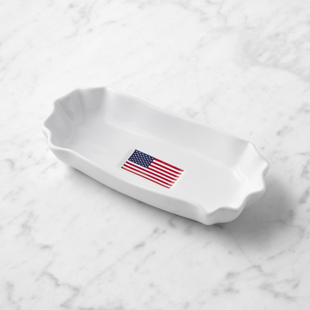 American Flag Hot Dog Dish | Williams-Sonoma