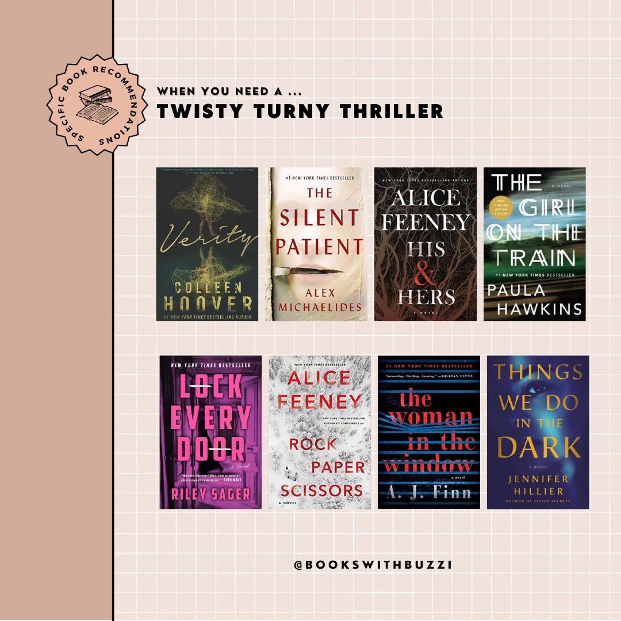 books to read when you need a twisty turner thriller