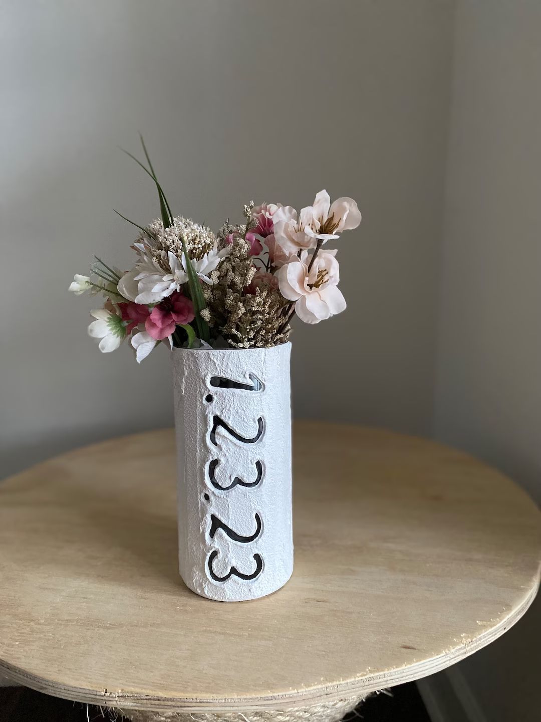 wedding present / wedding date vase / Vase date carving / Personalized gift / wedding gift / anni... | Etsy (US)