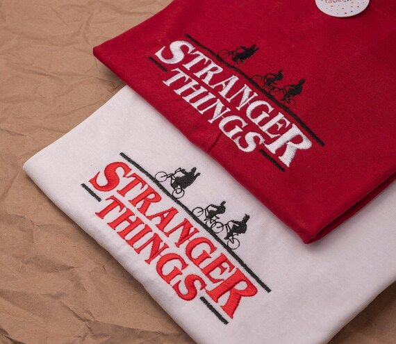 Inspired Strange'r Things Crewneck Sweatshirt Embroidered | Etsy | Etsy (US)