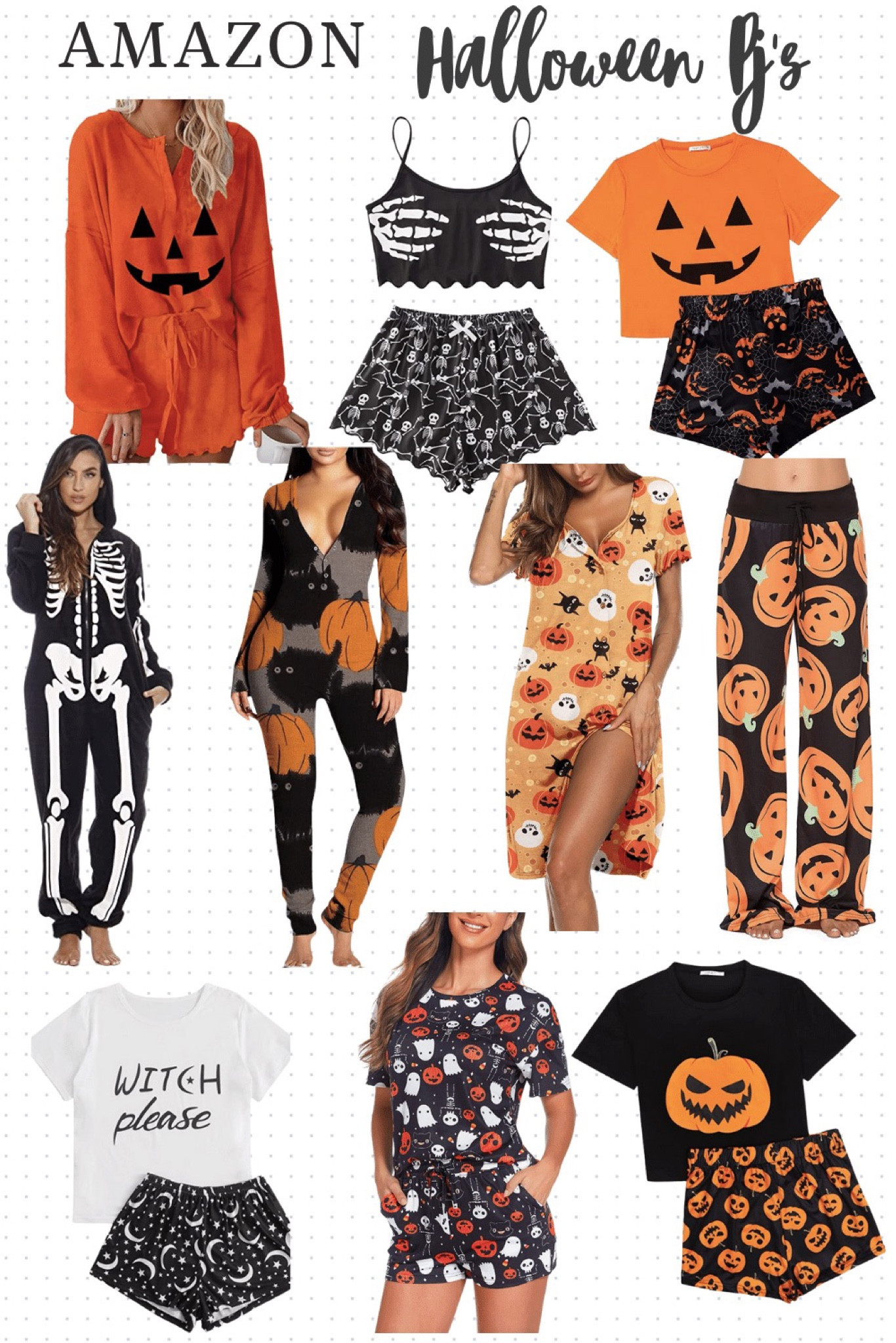 🎃Amazon Halloween pjs!! Loving all of these Halloween pajamas for a Halloween movie night!

#LTKunder50 

#LTKHalloween #LTKSeasonal #LTKxPrime
